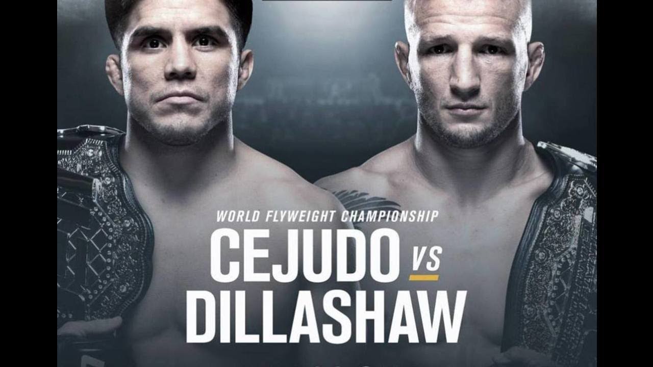 Watch UFC Fight Night 143: Cejudo vs Dillashaw 1/19/19