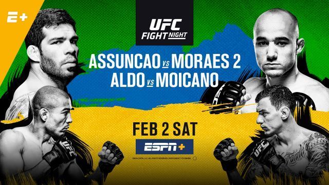 UFC Fight Night 144 Online – Assuncao vs. Moraes 2