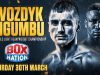 Gvozdyk vs. Ngumbu 3/30/19 Full Show