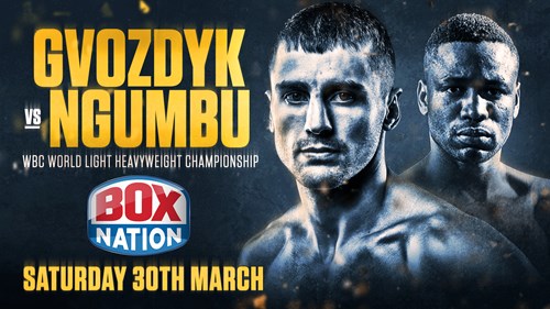 Gvozdyk vs. Ngumbu 3/30/19 Full Show