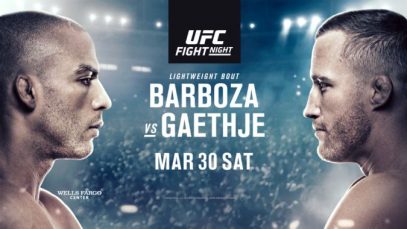 Watch UFC’s Fight Night: Barboza vs. Gaethje 3/30/2019 Full Show Online Free