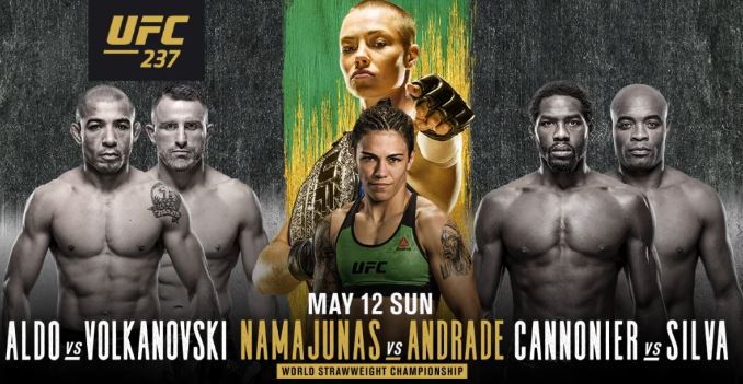 UFC 237: Namajunas vs. Andrade Full Fight Replay