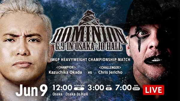 Watch NJPW Dominion 6.9 In Osaka-Jo Hall 2019 6/9/19 – 9th June 2019