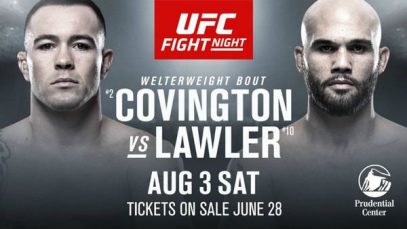 Watch UFC Fight Night ESPN 5: Covington vs. Lawler 8/3/19