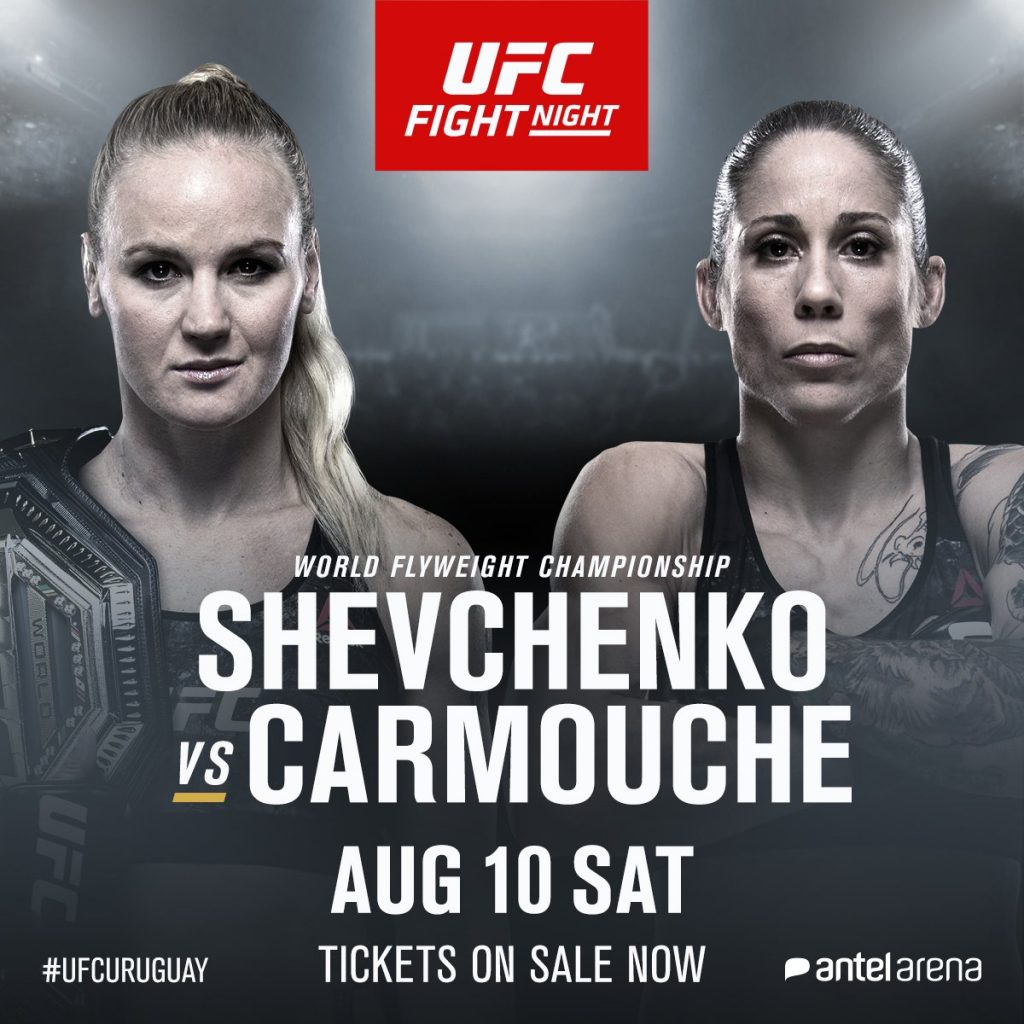 Watch UFC Fight Night 156: Shevchenko vs. Carmouche 2 8/10/19