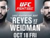 Watch UFC on ESPN 6 (Reyes vs. Weidman)