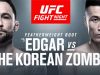 Watch UFC Fight Night 165: Edgar vs. Korean Zombie 12/21/2019 Full Show Online Free