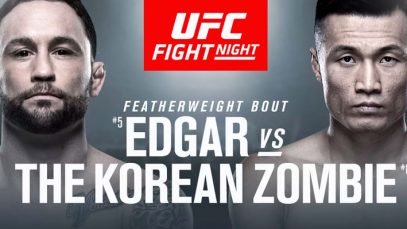 Watch UFC Fight Night 165: Edgar vs. Korean Zombie 12/21/2019 Full Show Online Free