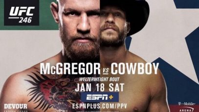 UFC 246: McGregor vs. Cowboy 1/18/2020 PPV Full Show Online Free