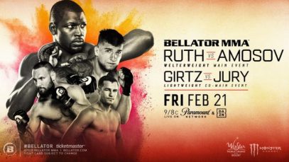 Watch Bellator 239: Ruth vs. Amosov 2/21/2020 Full Show Online Free