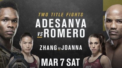 UFC 248 Las Vegas: Adesanya vs. Romero 3/7/2020 PPV Full Show Online Free