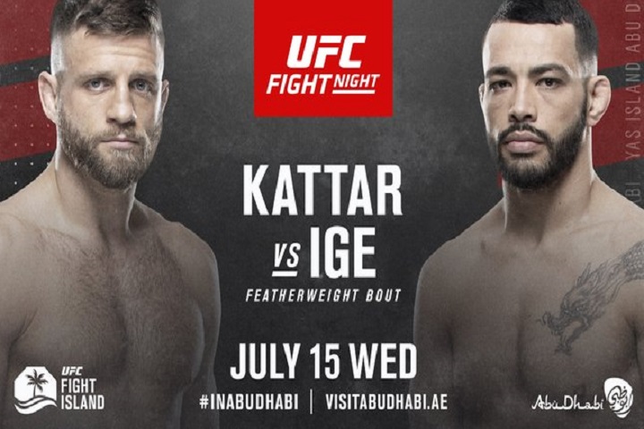 UFC Fight Nights 172: Kattar vs. Ige 7/15/2020 Full Show Online Free