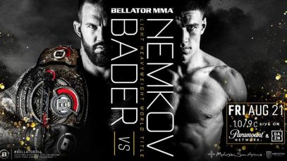 Bellator 244: Bader vs. Nemkov 8/21/2020 Full Show Online Free