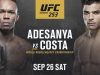 UFC 253: Adesanya vs. Costa 9/26/2020 PPV 2020 Full Show Online Free