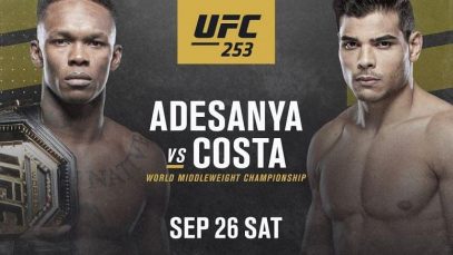 UFC 253: ISRAEL ADESANYA vs PAULO COSTA Full Fight Replay