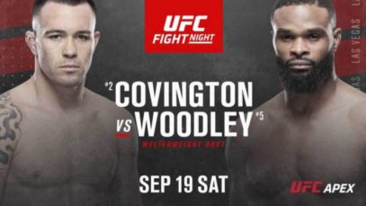 UFC Fight Nights 178: Covington vs. Woodley 9/19/2020 Full Show Online Free