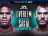 UFC Fight Nights: Overeem vs. Sakai 9/5/2020 Full Show Online Free