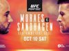 UFC Fight Nights 179: Moraes vs. Sandhagen 10/10/2020 Full Show Online Free