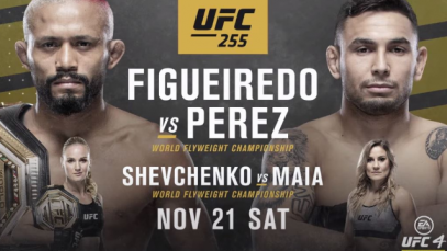 Watch UFC 255: Figueiredo vs. Perez 11/21/20