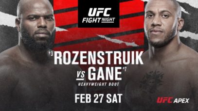 Jairzinho Rozenstruik vs. Ciryl Gane UFC Fight Night Full Fight Replay