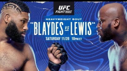 Curtis Blaydes vs. Derrick Lewis UFC Fight Night Full Fight Replay