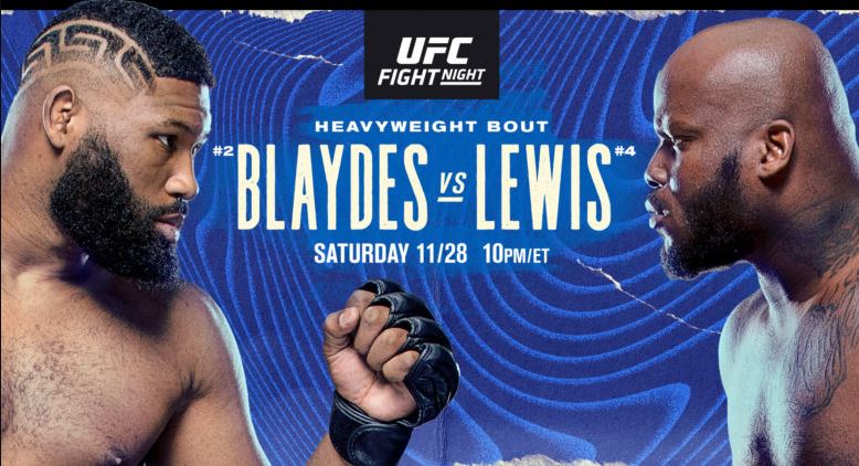 Curtis Blaydes vs. Derrick Lewis UFC Fight Night Full Fight Replay