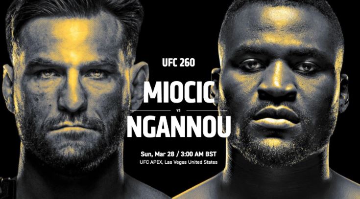 Stipe Miocic vs. Francis Ngannou 2 UFC 260 Full Fight Replay