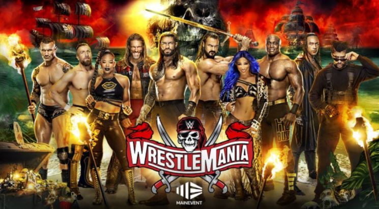 Watch WWE Wrestlemania 37 2021 PPV Night 1 4/10/21