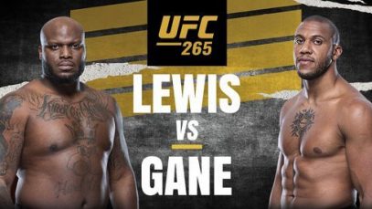 Derrick Lewis vs. Ciryl Gane UFC 265 Full Fight Replay