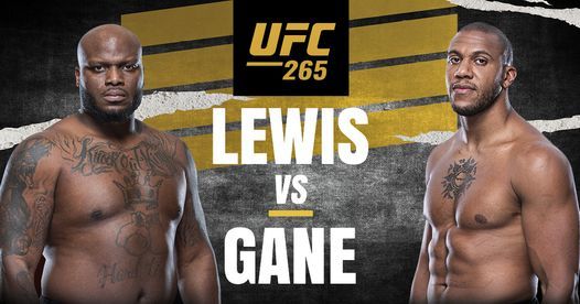 Derrick Lewis vs. Ciryl Gane UFC 265 Full Fight Replay